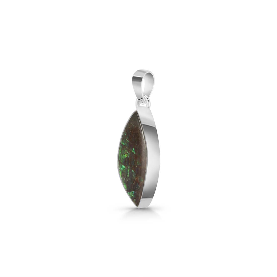 Ammolite Pendant-(AML-P-47.)